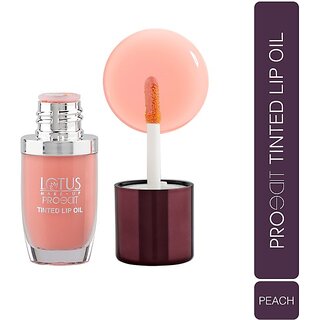 Lotus Make-Up Proedit Tinted Lip Oils Enriched With Hyaluronic Acid Plo 01|Lip Treatment (6.5 Ml, Peach) Lotus Make-Up Proedit Tinted Lip Oils Enriched With Hyaluronic Acid Plo 01|Lip Treatment (6.5 Ml, Peach)