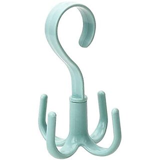 360 Degree Rotating Tie, Belt, Scarf, Purse Hanger Multipurpose Organizer Random Color 360 Degree Rotating Tie, Belt, Scarf, Purse Hanger Multipurpose Organizer Random Color
