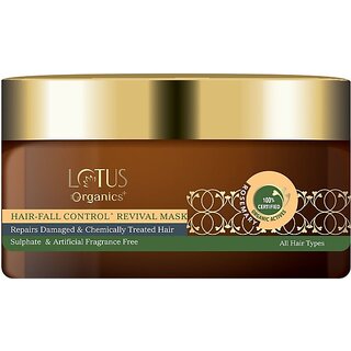 Lotus Organics+ Hair Fall Control Revival Mask (150 G) Lotus Organics+ Hair Fall Control Revival Mask (150 G)