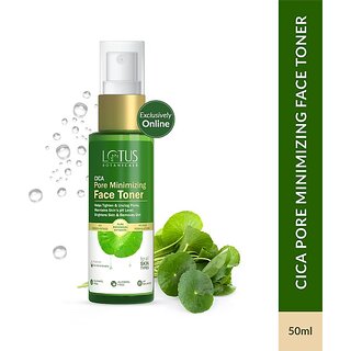 Lotus Botanicals Cica Pore Minimizing Face TonerCentella Asiatica Aloe VeraReduces Pore Size Men Women (50 Ml) Lotus Botanicals Cica Pore Minimizing Face TonerCentella Asiatica Aloe VeraReduces Pore Size Men Women (50 Ml)
