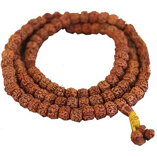 Kapebonavista 5 Mukhi Religious Rudraksha Mala for Use of Pooja Samagri Kapebonavista 5 Mukhi Religious Rudraksha Mala for Use of Pooja Samagri