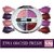 Lotus Make-Up Ecostay Velvet Eye Shadow Palette, Eye Color Powder Makeup 5.6 G (Orchid Freshness)