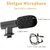 VLOGGING KIT for Video Making with MIC Mini Tripod Stand LED Light  Phone Holder Clip for Making Videos