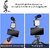 VLOGGING KIT for Video Making with MIC Mini Tripod Stand LED Light  Phone Holder Clip for Making Videos