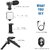 VLOGGING KIT for Video Making with MIC Mini Tripod Stand LED Light  Phone Holder Clip for Making Videos