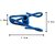 Multi Functional Portable Drying Rope with 12 Clips and 2 Hooks Travel Clothesline Rope Clothes Hanging Hook Outdoor Indoor Wind-Proof Clothesline (Multicolour)