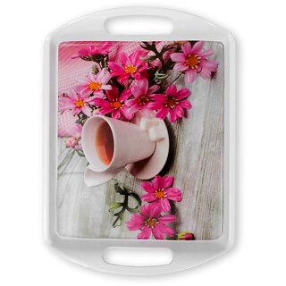 Aurka 11.6 Inch Rectangle Melamine Serving Tray (M11 | Pack of 1 | Small) Perfect for Serving Snacks, Beverages and Desserts, Stylish Addition to Your Home Decor Aurka 11.6 Inch Rectangle Melamine Serving Tray (M11 | Pack of 1 | Small) Perfect for Serving Snacks, Beverages and Desserts, Stylish Addition to Your Home Decor
