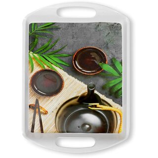 Aurka 13 Inch Rectangle Melamine Serving Tray (M2 Pack of 1 Medium) Perfect for Serving Snacks, Beverages and Desserts, Stylish Addition to Your Home Decor Aurka 13 Inch Rectangle Melamine Serving Tray (M2 Pack of 1 Medium) Perfect for Serving Snacks, Beverages and Desserts, Stylish Addition to Your Home Decor