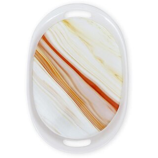 Aurka 13 Inch Oval Melamine Serving Tray (M12 Pack of 1 Medium) Perfect for Serving Snacks, Beverages and Desserts, Stylish Addition to Your Home Decor Aurka 13 Inch Oval Melamine Serving Tray (M12 Pack of 1 Medium) Perfect for Serving Snacks, Beverages and Desserts, Stylish Addition to Your Home Decor