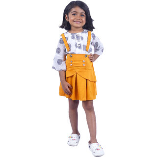 Kid Kupboard Cotton Girls Top and Skirt Set, Multicolor, Full-Sleeves, 6-7 Years KIDS7333 Kid Kupboard Cotton Girls Top and Skirt Set, Multicolor, Full-Sleeves, 6-7 Years KIDS7333