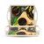 Aurka 13 Inch Rectangle Melamine Serving Tray (M2  Pack of 2  Medium) Perfect for Serving Snacks, Beverages and Desserts, Stylish Addition to Your Home Decor