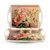 Aurka 13 Inch Rectangle Melamine Serving Tray (M3  Pack of 2  Medium) Perfect for Serving Snacks, Beverages and Desserts, Stylish Addition to Your Home Decor