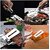 Multifunction Cooking Serving Turner Frying Food Tongs 10 Inch Stainless Steel Steak Clip Clamp BBQ Kitchen Tongs