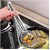 2 in 1 Fry Tool Filter Spoon Strainer with ClipOil Frying BBQ Filter Stainless Steel Mesh Strainer Kitchen Tool Collapsible Strainer (Steel Pack of 1)