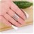 Sainless Steel Finger Guard Cut Cutting Protector 2.6 Inches Stainless Steel Finger Protector Knife Cutting