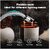 Upgraded Rechargeable Electric Gas Lighter for Kitchen Cooking Gas Stove Candles BBQ Pooja 360xc2xb0 Flexible Neck Arc Lighter Plasma Flameless Windproof USB Lighter - 400 Uses in Single Charge