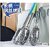 Long Handle Bottle Cleaning Brush xe2x80x93 Stainless Steel Scrubber for Water Bottles Containers Vases and Glasses xe2x80x93 Multipurpose Kitchen and Bathroom Cleaner with Gap Cleaning Wire