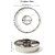 Stainless Steel Big Round Donuts Mold Doughnut Cutter for Professional Baking Tool for Making Perfect Homemade Donuts and Pastries Cookies Biscuits and More 1Pcs (Sliver Color)