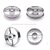 Stainless Steel Big Round Donuts Mold Doughnut Cutter for Professional Baking Tool for Making Perfect Homemade Donuts and Pastries Cookies Biscuits and More 1Pcs (Sliver Color)