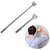 Anti Khujli Massage Scratcher Stainless Steel Extendable Telescopic Back Pocket Size Eaching Hand Stick (Till 20 Inches Pack of 2)