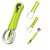 4 in 1 Stainless Steel Fruit Scooper Tool Melon Baller Scoop Set Melon Corer Peeler Seed Remover for Watermelon Slicer Perfect Tool for Making Fruit Salad in Kitchen