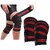 Cotton Combo Knee Support Wraps Wrist Band Support Straps For Gym Workout Weightlifting And Exercise For Men Women Wrist Band And Knee Support Band For Gym