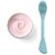 1 PCS Silicone Face Mask Brush Applicator 2 in 1 Soft Bristle Face Scrubber Beauty Tool Portable Facial Cleansing Brush Applicator for Mud Clay Charcoal Mixed Mask DIY Modeling Mask Body Lotion