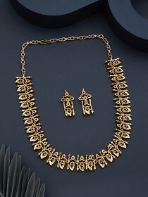 Pack of 1 Necklace Set with Matching pair of earrings for Women and Girls