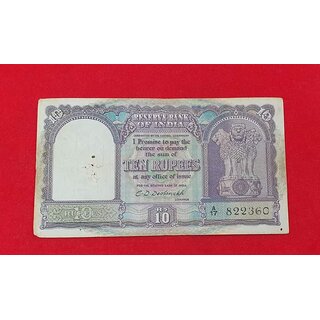                       ten rupees cd desmukh 1st issue #papermoney #fancynumber #rarenote                                              