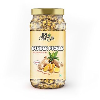 TRI SwaStik Ginger Pickle | Adrak Ka Achar | Delight in Every Bite 300gm TRI SwaStik Ginger Pickle | Adrak Ka Achar | Delight in Every Bite 300gm
