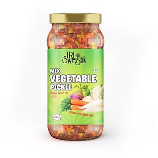                       TRI SwaStik Mix Veg Pickle Delight in Every Bite 300 Gm                                              