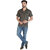 Ecostyle cubic collar short sleeves shirt
