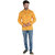 Ecostyle woven long sleeve mens short kurta