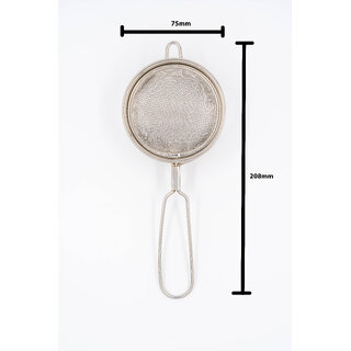 i WARE KkitchenCare Classic Wire Handle Tea/Coffee Strainer, Set of 2 (7.5cm, 9.2cm) i WARE KkitchenCare Classic Wire Handle Tea/Coffee Strainer, Set of 2 (7.5cm, 9.2cm)