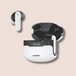 TecSox CyberX Bluetooth Earbuds | 30 Hours Play TIme | HD Mic & High Bass | 13mm Driver TecSox CyberX Bluetooth Earbuds | 30 Hours Play TIme | HD Mic & High Bass | 13mm Driver