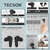 TecSox Pro 7 Bluetooth Earbuds | 30 Hours Play TIme | HD Mic & High Bass | 13mm Driver