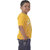 Kid Kupboard Cotton Boys T-Shirt, Yellow, Half-Sleeves, 7-8 Years KIDS7370