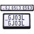 Universal Bike Number Plate Plastic Frame (Front and Back)
