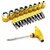UnV 21 Pcs Screwdriver Socket Tool Kit (Yellow)