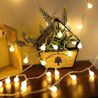 Bubble Ball Led Lights For Decoration - 4.2meter, 14LED Ball Decoration Lights For Home and Outdoor, Diwali Lights for D Bubble Ball Led Lights For Decoration - 4.2meter, 14LED Ball Decoration Lights For Home and Outdoor, Diwali Lights for D