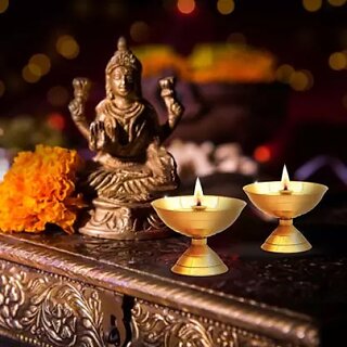 DecorDeck DD-6DEEP Brass (Pack of 2) Hanging Diya (Height: 1.2 inch) DecorDeck DD-6DEEP Brass (Pack of 2) Hanging Diya (Height: 1.2 inch)