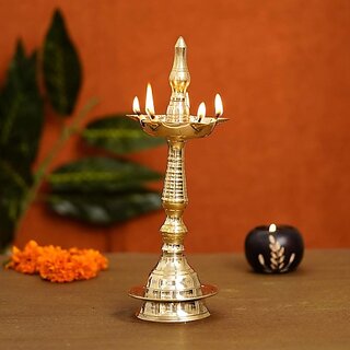 DecorDeck DDFG-00053 Brass Hanging Diya (Height: 5 inch) DecorDeck DDFG-00053 Brass Hanging Diya (Height: 5 inch)
