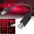 Car USB Ambient Star Projector Lights USB Universal Fit For All Cars Pack of 1