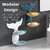 Beautiful Fish Shape Soap Dish Case Holder Mermaid Double Layer Soap Draining Tray Dish Soap Holder Soap Bar Box Dish Container Case Soap Holder Wall-Mounted (Pack of 1)