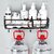 Metal Bathroom Shelf Shower Shelf Adhesive Shower Caddy For Shampoo Holder Kitchen Rack Wall Holder Box Storage Basket