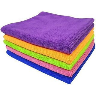                       Bindian Wet And Dry Microfiber Cleaning Cloth (5 Units)                                              