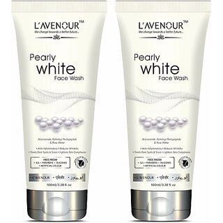 L'avenour Pearly White Facewash for Reduce Wrinkles,Treat Dark Spots & Scars, Anti Aging Face Wash (200 ml) L'avenour Pearly White Facewash for Reduce Wrinkles,Treat Dark Spots & Scars, Anti Aging Face Wash (200 ml)
