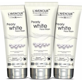 L'avenour Pearly White Facewash for Reduce Wrinkles,Treat Dark Spots & Scars, Anti Aging Face Wash (300 ml) L'avenour Pearly White Facewash for Reduce Wrinkles,Treat Dark Spots & Scars, Anti Aging Face Wash (300 ml)