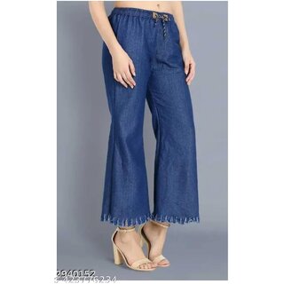                       Minha denim women fancy glamourous jeans                                              