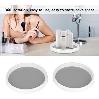 Cabinet Turntable Organizer, Antislip Rotatable Storage Tray 360 Rotation for Refrigerator for Kitchen(1 Piece ) Cabinet Turntable Organizer, Antislip Rotatable Storage Tray 360 Rotation for Refrigerator for Kitchen(1 Piece )
